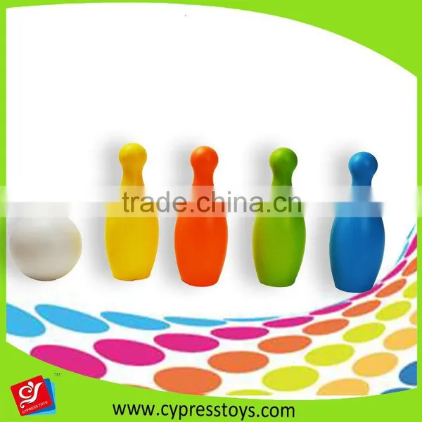Plastic 6 Inch Bowling Ball Toy Set for Kids photo-3