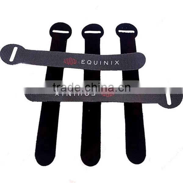 Nylon Colorful Back to Back Hook and Loop Wire Cable Tie photo-3