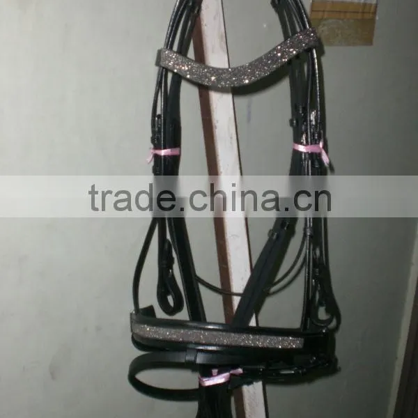 Glitter Leather Bridle