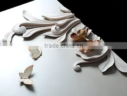 2015 Wall Hanging Fine Figurine Style and Handmade Flower Painting photo-4