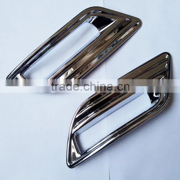 ABS Chrome Auto Accessories Rear Fog Light Lamp Cover For Sylphy / Sentra 2016