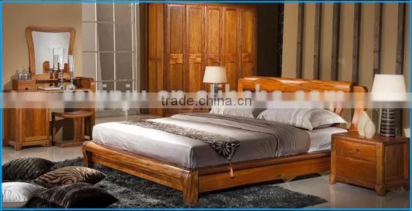 Elegant Solid Wood Furniture / Hot Selling Bedroom Furniture for Sale Cp3105