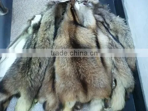 China Original 100% Genuine Raccoon Fur Skin photo-2