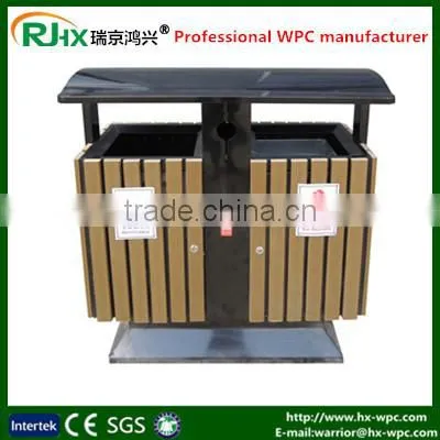 Long Shelf Life Wood Plastic Composite Garbage Cabins photo-6