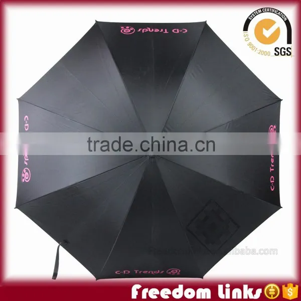 Black Large Golf Umbella,umbrella Factory China Quality Choice photo-2