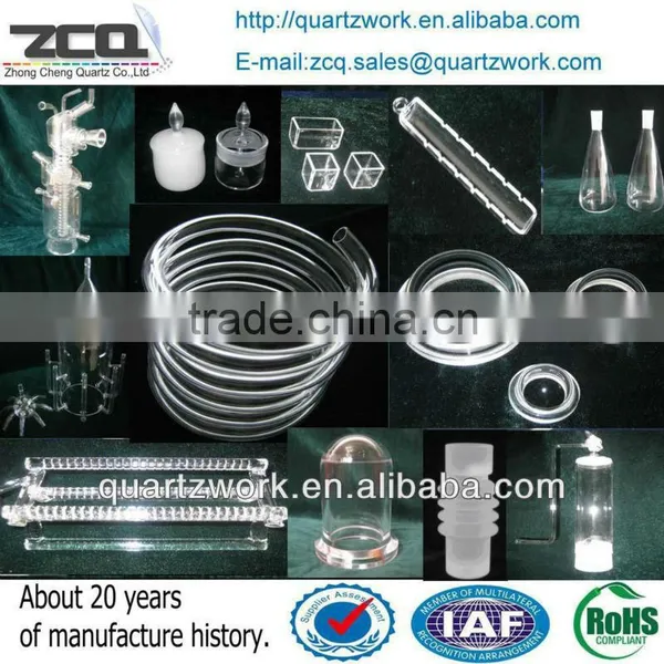 Glass Tube Heater SiO2 Glass Spiral Glass Tube photo-2