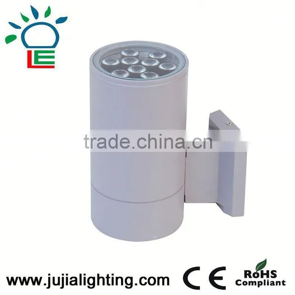60W Glass Refractor led wall pack light with light shield for 5 years warranty