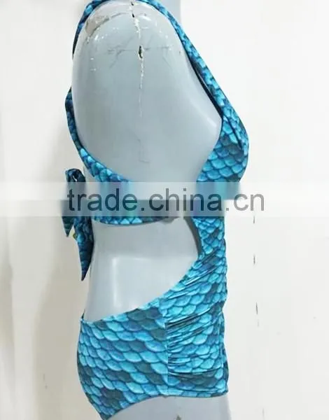 Hot Sale Open Sexy One Piece Swimwear for Young Girl photo-2