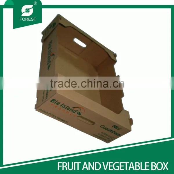 FLEXO PRINT BROWN CORRUGATED FRUIT CARTONS FOR PACKING GRAPES TOP SALE Quality Choice photo-5
