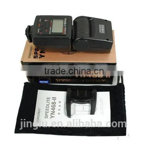 Yongnuo Flash Speedlite YN-468 II ITTL for Canon 1100D 1000D 600D 550D 500D 450D photo-2