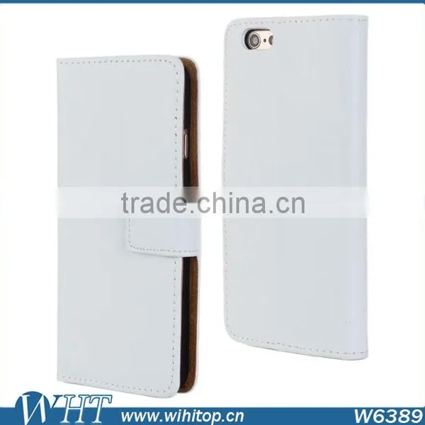 Luxury Genuine Leather Cover Case For IPhone 6 Plus 5.5 Inch Wholesale Case photo-3