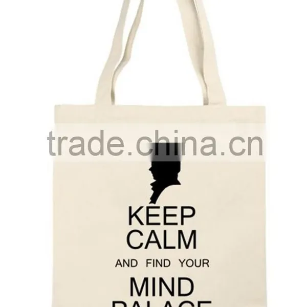 Factory Price Recyclable Cotton Canvas Tote Bag for Shopping