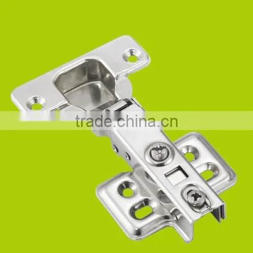 Stainless Steel Half-overlay Cabinet Soft Closing Hydraulic Conceal Hinges(HH1512) photo-3