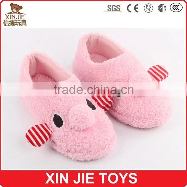 Children Winter Indoor Slipper Cheap Plush Animal Slipper 2015 Hot Selling Kids Plush Slippers photo-4