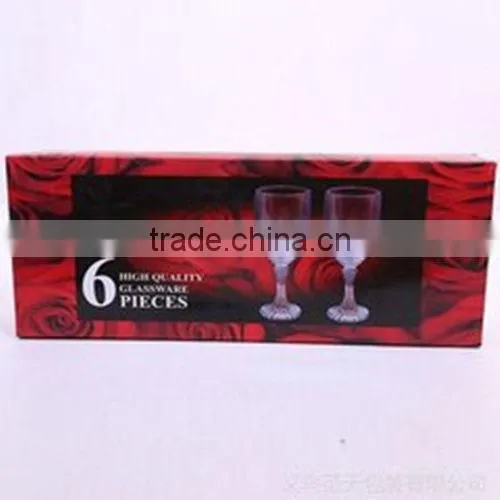 Wholesale Exquisite Wine Glass Cardboard Gift Box photo-6