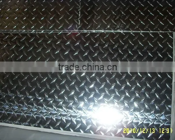 Alloy 5083 Anti-slip Aluminum Diamond Plate for Stair Step photo-6
