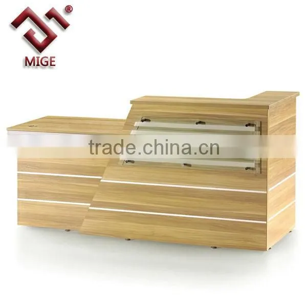 Malamine Pannel Office Reception Table