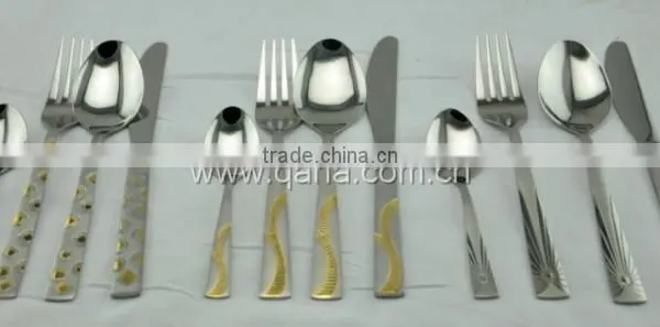 Factory Direct Qana Stainless Steel Cutlery Set photo-5