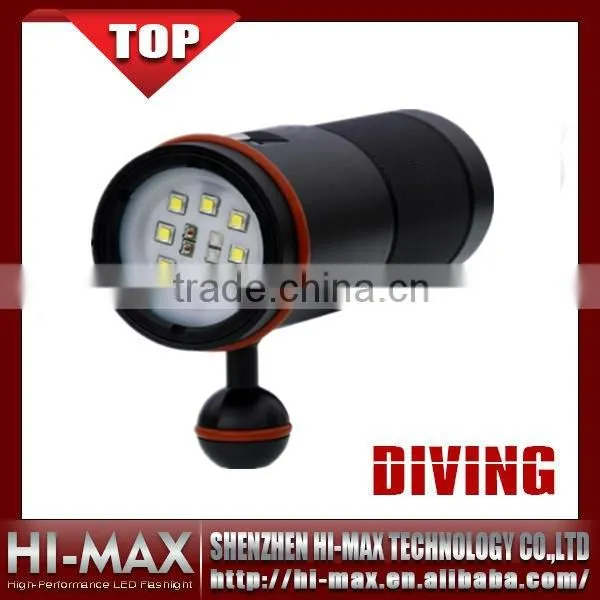 Professional Underwater Photography 5000 Lumen White Red UV LED Floodlight