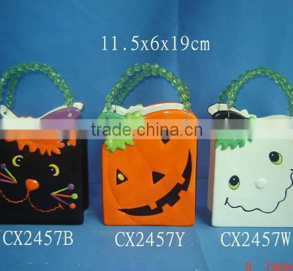 Halloween Ceramic Candy Plates photo-2