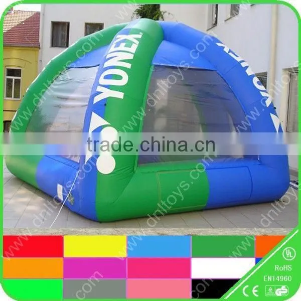 Rose Red and White Advertising Inflatable Tent, Inflatable Lawn Tent photo-2