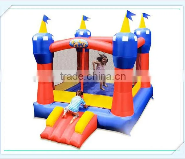 HOT SALE Castle Amusement With Trampoline and Slide photo-3