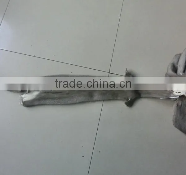 White Mink Fur Skin / Real Animal Fur photo-5