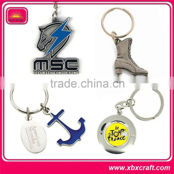 New Design High Heel Shoe Shape Metal Keychain photo-2