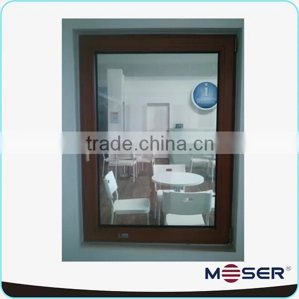 High Quality Brief Wood Energy Saving Window Sound Proof / Window Grill Design