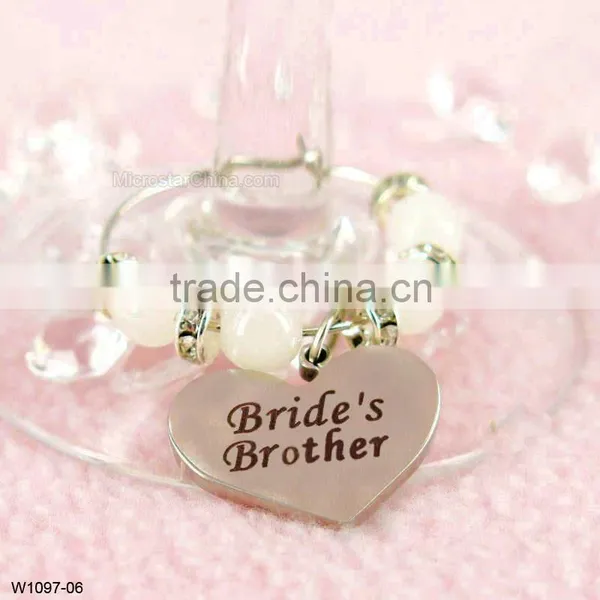 Bride Wine Charm For Wedding photo-6