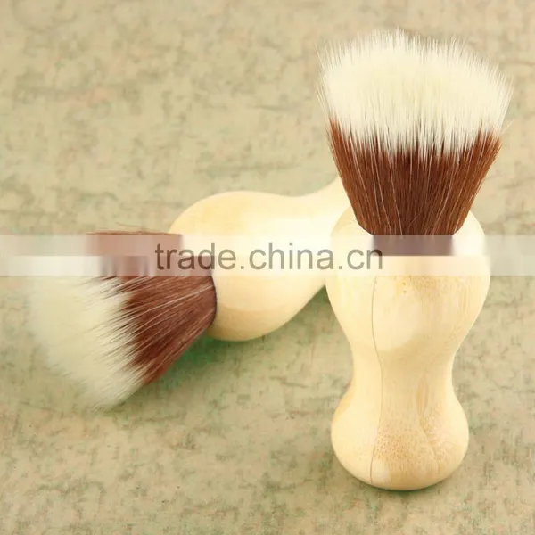 Wooden Resin Handle Shaving Brush , Facial Shaving Brush Factory Shaving Brush Knots photo-2
