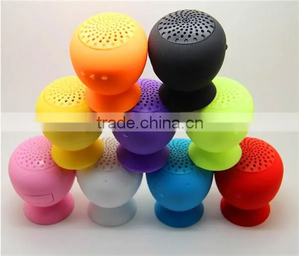 Mini Mushroom Wireless Bluetooth Speaker Waterproof Silicone Sucker Hands Free Speakers For Apple & Android Devices PC Computer photo-3