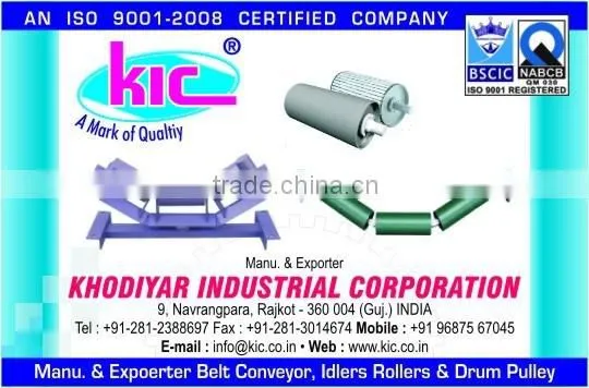 BELT CONVEYOR IDLER ROLLER FOR MINING