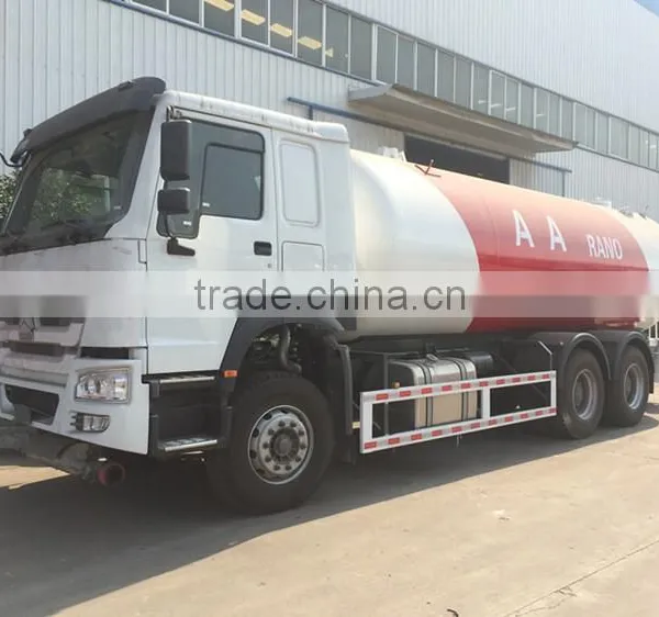 Quality 100% Guaranteed Sinotruck Howo 24.8cbm 6x4 Lpg Autogas Tank Truck photo-3