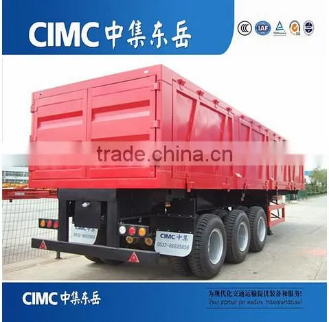 Tri-axle 40 Tons Tractor Hydraulic Dump Trailer for Sale photo-3