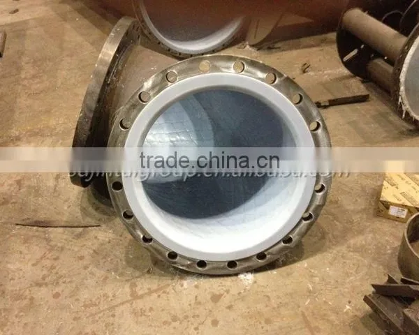 Hot Sale of PTFE/PFA/ETFE/FEP Anticorrosive Processing 90 Elbow