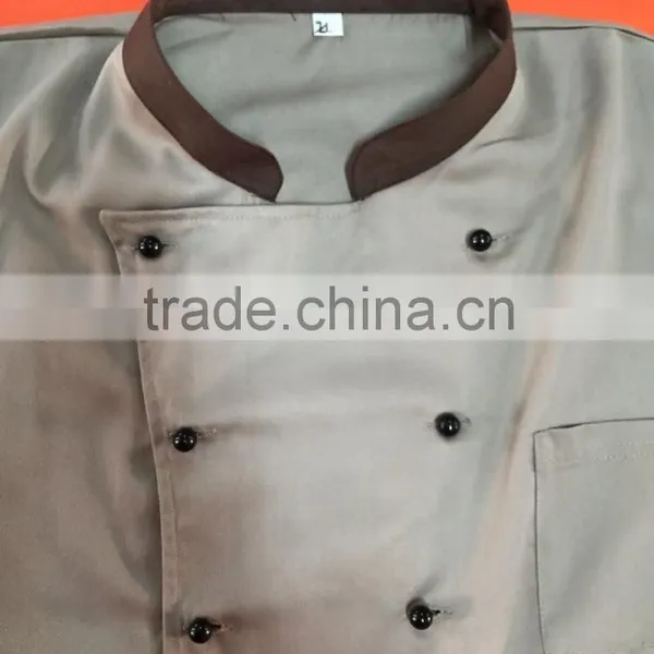 Chef Coat,executive Chef Uniform,long Sleeves Chef Coat With Removable Buttons photo-5