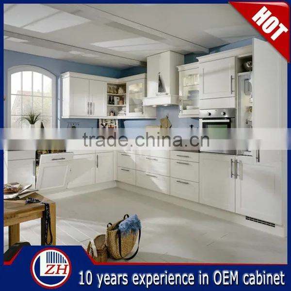 China Modern Design Wood Neer Pvc Kitchen Cabinet photo-5