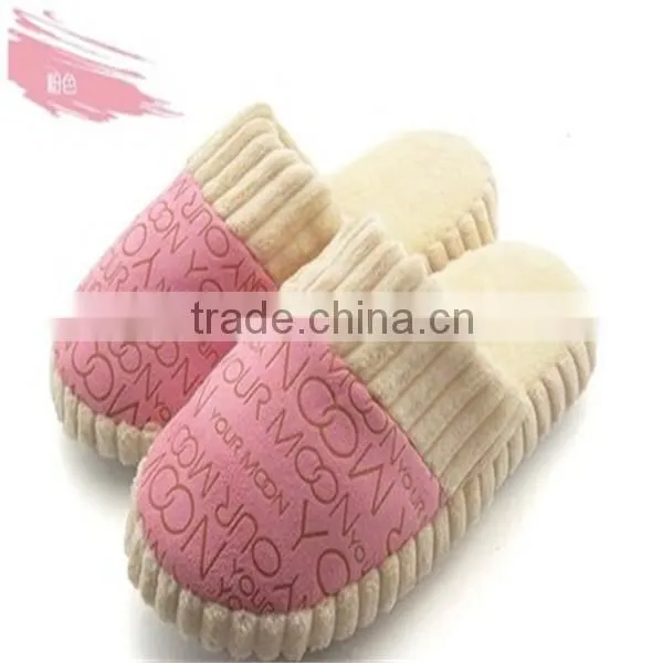 Warm New Autumn and Winter Men&Women Cotton-Padded Lovers At Home Slippers Indoor Shoes Slippers photo-2