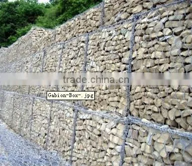 Galvanized &PVC Coated Gabion Box photo-6