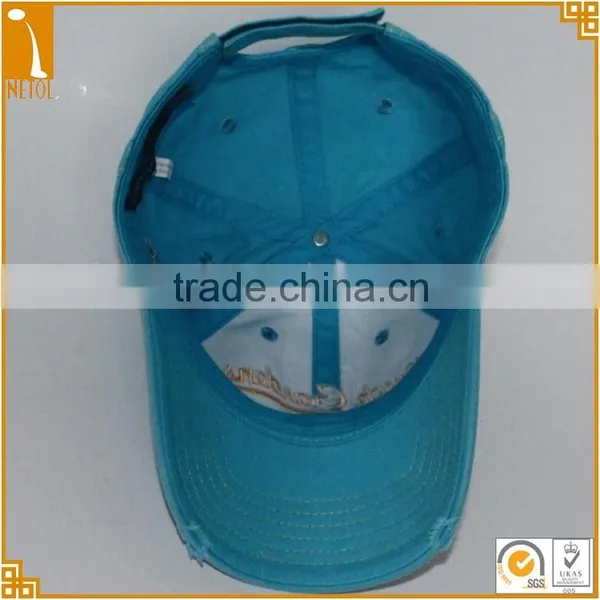2016 New Multi-panel Custom Designed Distressed Baseball Hats Caps photo-4