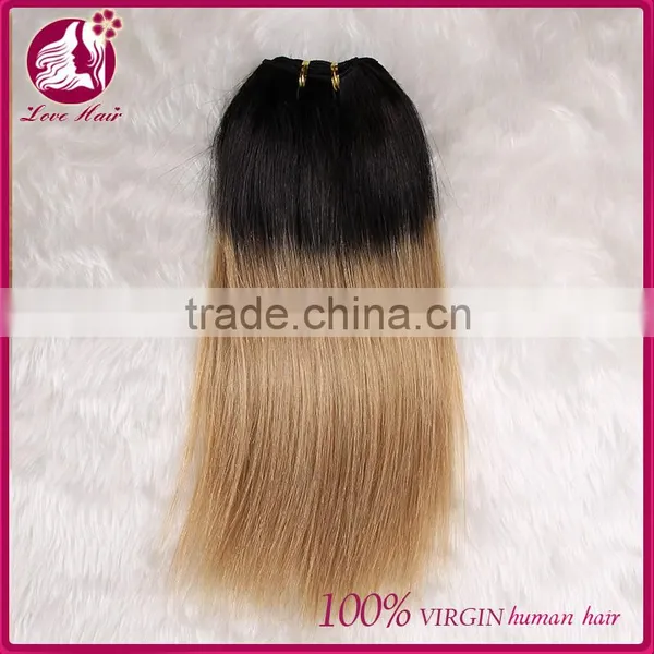 Factory Price 7a Virgin Human Two Tone Ombre Weft Unprocessed Hair Products Wholesale Brazilian Straight Hair Bundles photo-6