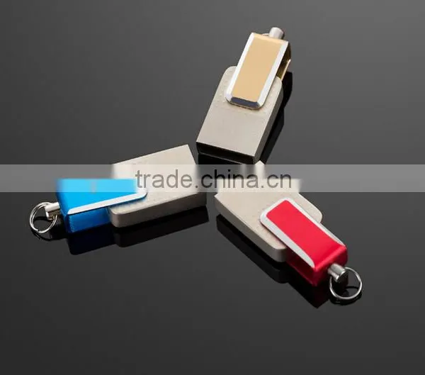High Quality Swivel Metal Mini USB Stick,swivel Usb Storage, Twister OTG USB Memory 8GB 16GB 32GB photo-2