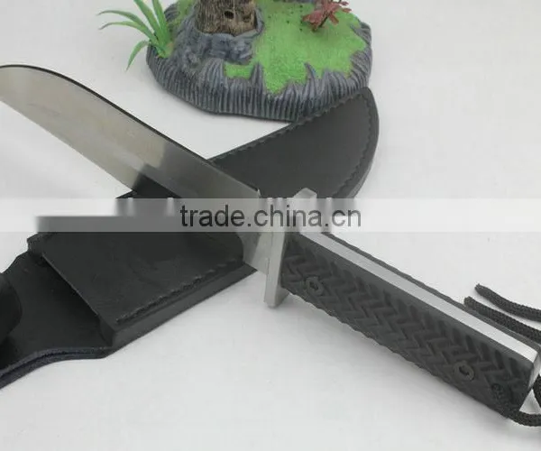 OEM G10 Handle Combat Knife With Sharpener Stone photo-2
