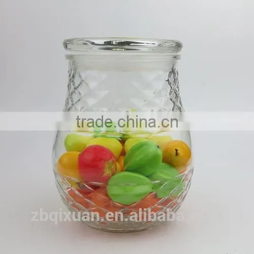 Unique Design Glass Cookie Jar With Lid photo-4