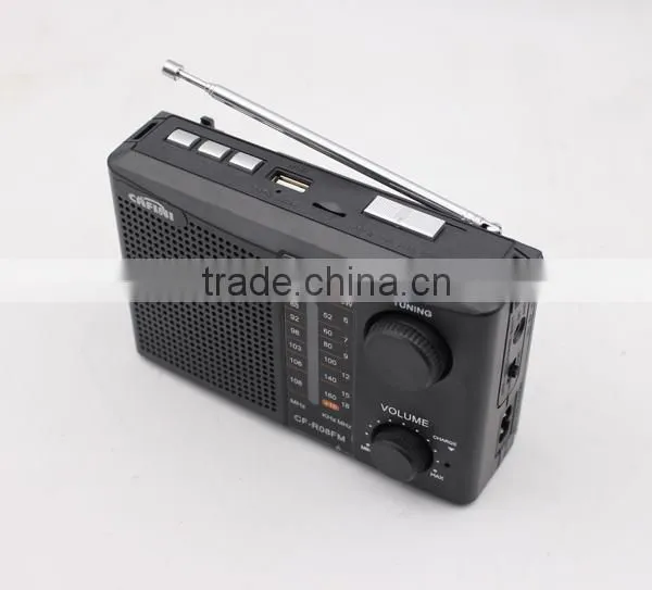 2016 Mini Radio AM FM Receiver World Universal Antenna High Quality Radio Receiver Built In Speaker photo-3