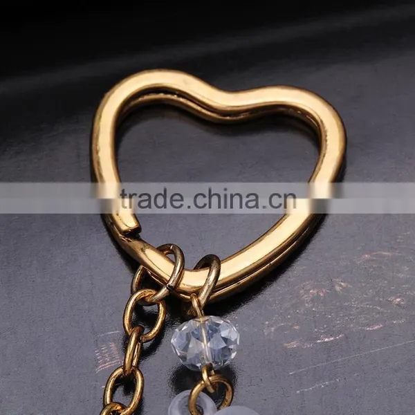 In Stock Charm Key Chain Mother and Daughter Forever Love Heart Keychain Keyring For Gift photo-4