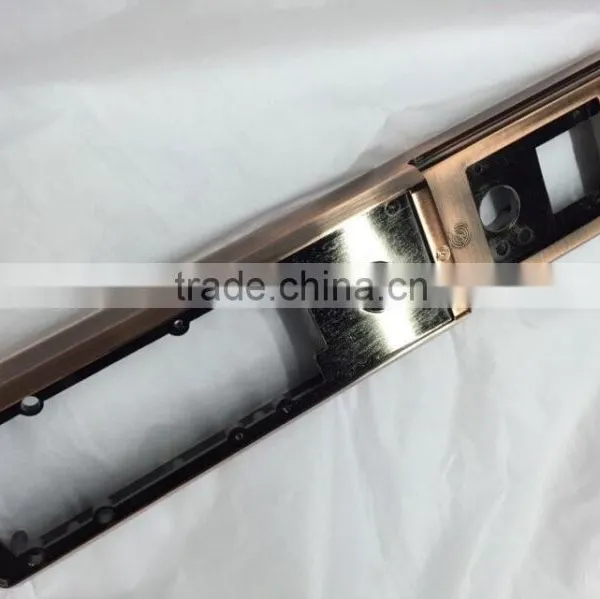 Electronic lock,automatic locking,rfid hotel lock,plated metal lock factory
