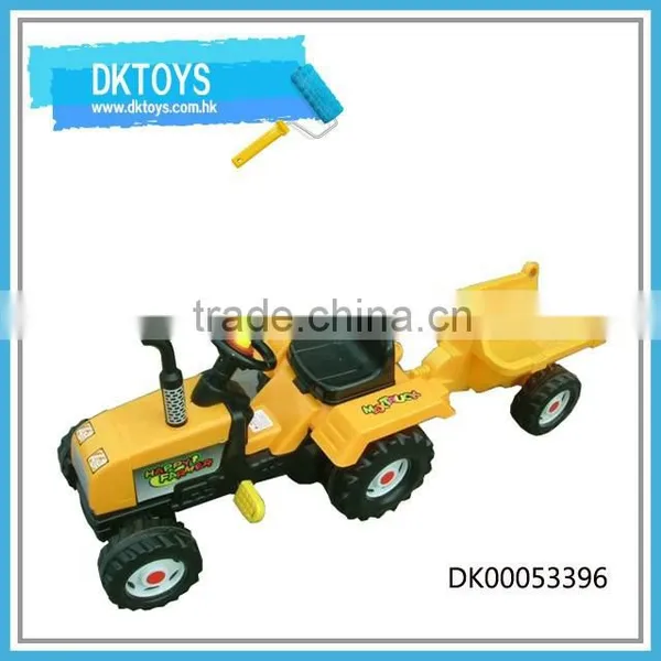 Plastic Kids Ride on Tractor With Pedals photo-2