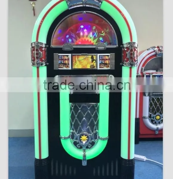 USB Bluetooth Vinyl CD Player Large Jukebox